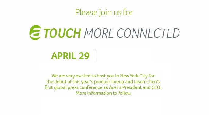 Acer tiendra un événement le 29 avril : smartphones et objet connecté ?