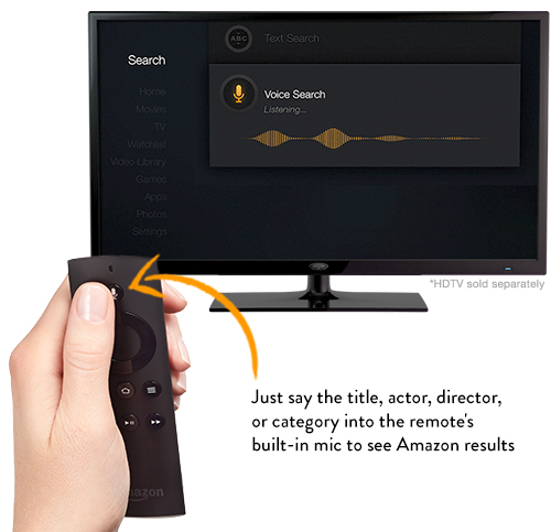Amazon Fire TV est comme un Kindle, mais pour votre TV