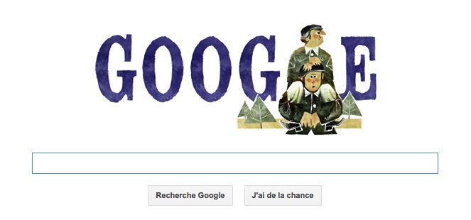 Doodle en la mémoire de Gérard Oury
