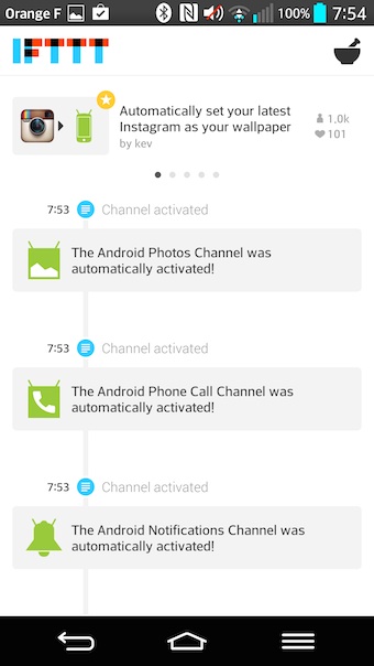 De nouveaux canaux arrivent sur Android