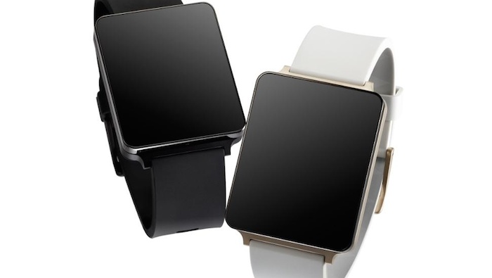 LG G Watch - Or champagne