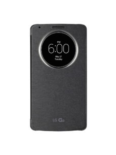 LG G3 QuickCircle Case Metallic Black