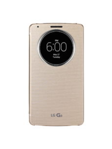 LG G3 QuickCircle Case Shine Gold