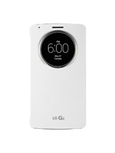 LG G3 QuickCircle Case Silk White