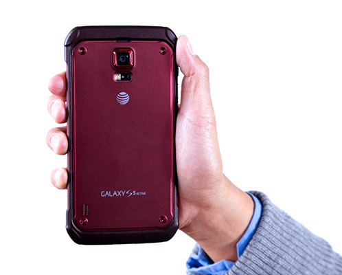 Galaxy S5 Active : rouge