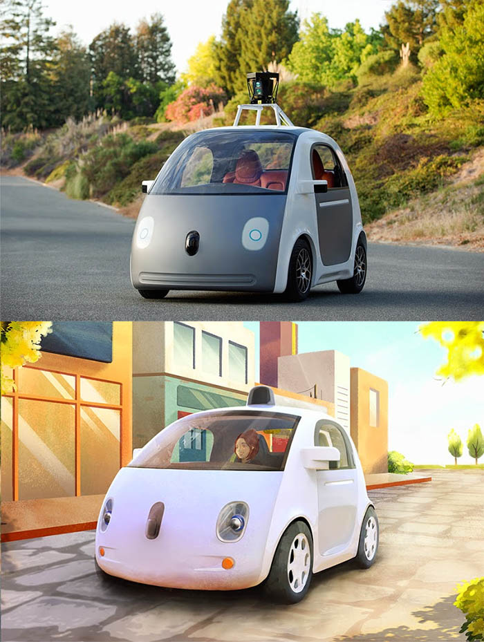 Google révèle sa voiture sans conducteur