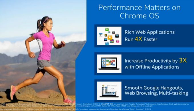 Intel a dévoilé un Chromebook de référence