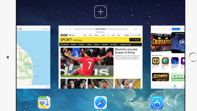 iOS 8 : un écran splitté pour le multitâche sur iPad