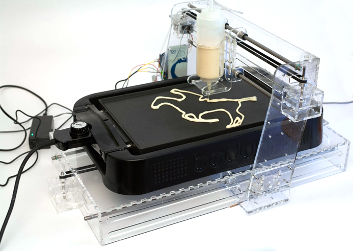 Les pancakes imprimés en 3D sont l'avenir du petit déjeuner