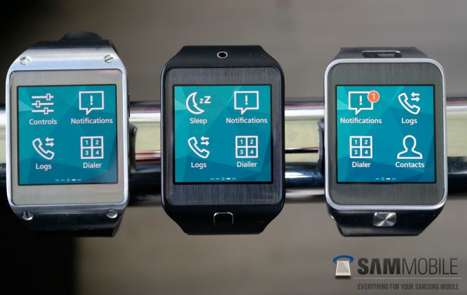 Samsung Galaxy Gear sous Tizen