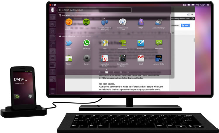 Ubuntu for Android est indéniablement en attente