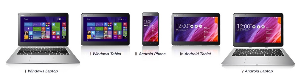 Asus Transformer Book V : un dispositif 5-en-1