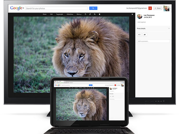 Chromecast : un support pour Google+ Photos