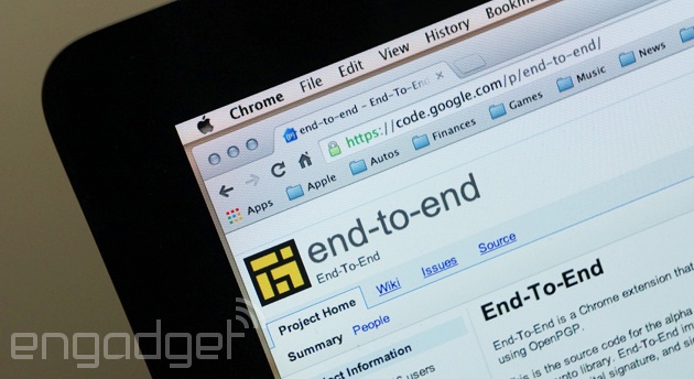 End-to-End : un add-on sous Chrome vous permettant de crypter vos e-mails