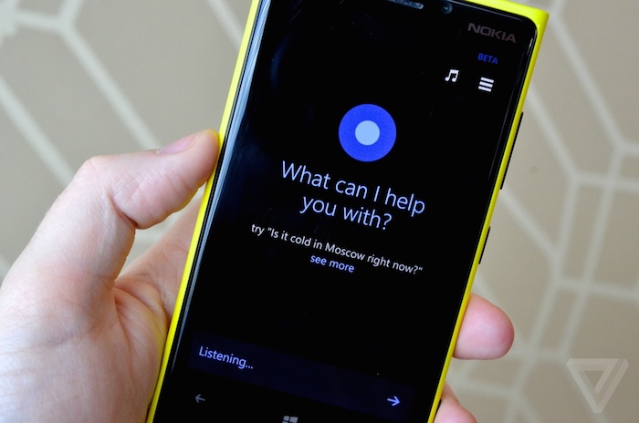 Cortana sur Windows Phone