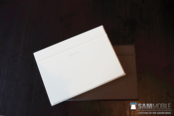 Galaxy Tab S : étui en cuir