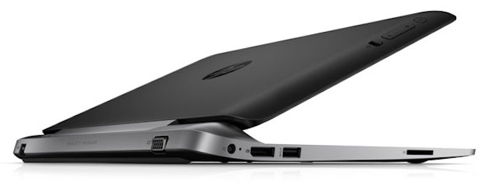 HP Pro x2 612 : les docks permettent de passer en mode ordinateur portanble