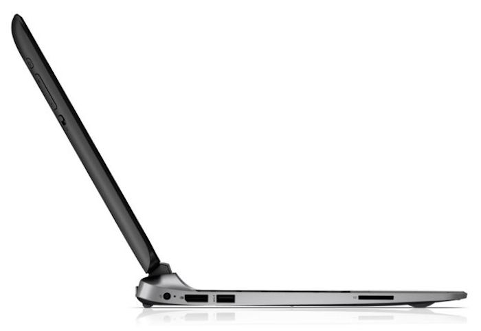 HP Pro x2 612 : vue de côté