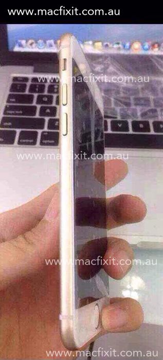 iPhone 6 : bord gauche