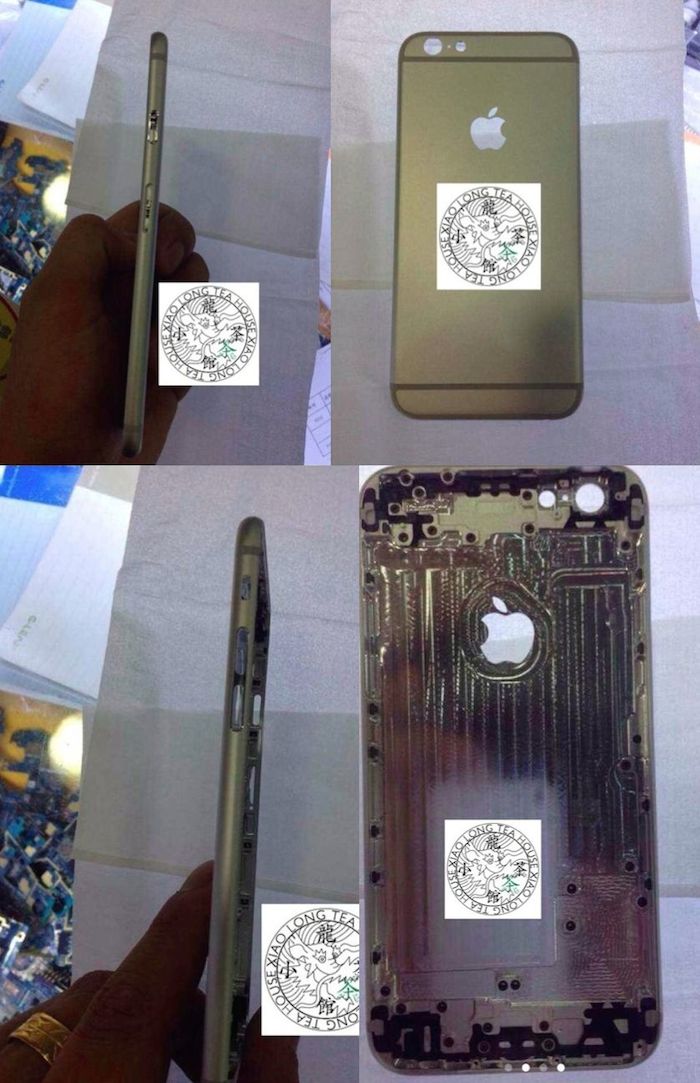 Photo de la coque arrière du présumé iPhone 6 de 4,7 pouces