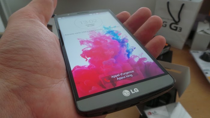 Écran du LG G3