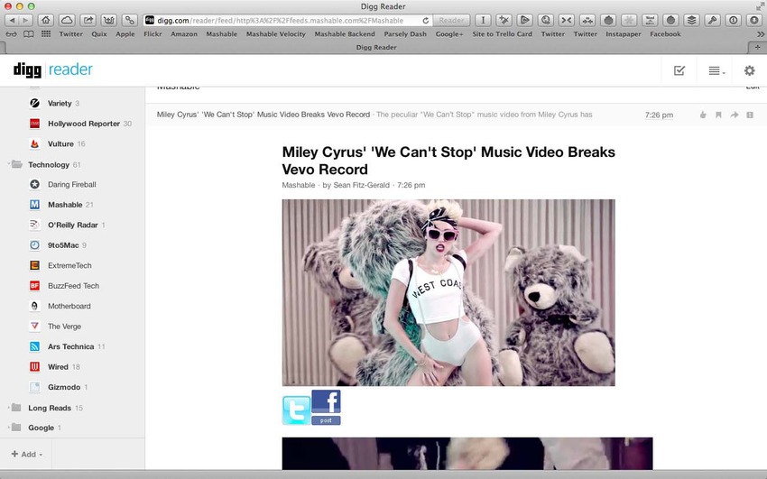 Digg Reader