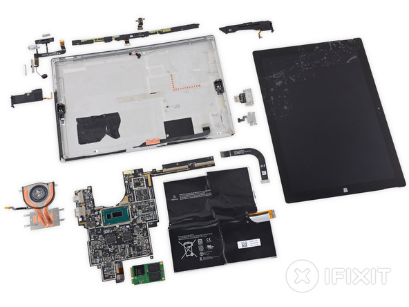 Surface Pro 3 : le SSD est possible d'être remplacé