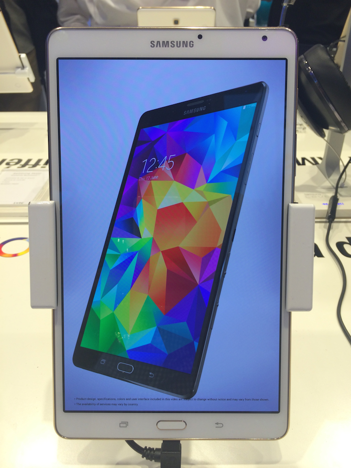 Prise en mains de la nouvelle tablette Samsung Galaxy Tab S 62 IMG 1137
