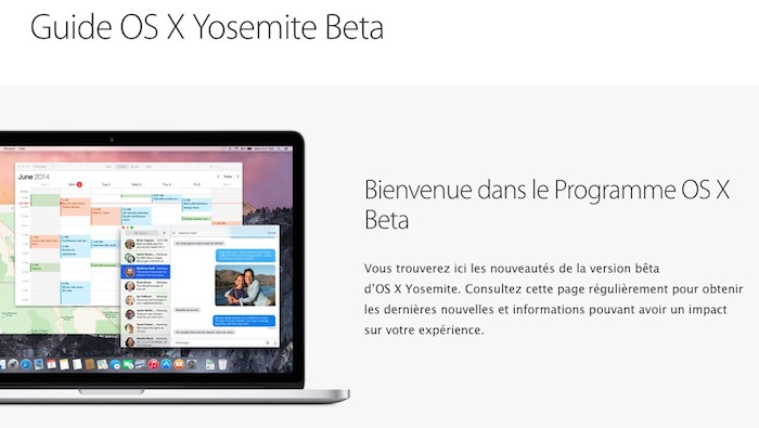 OS X Yosemite Beta
