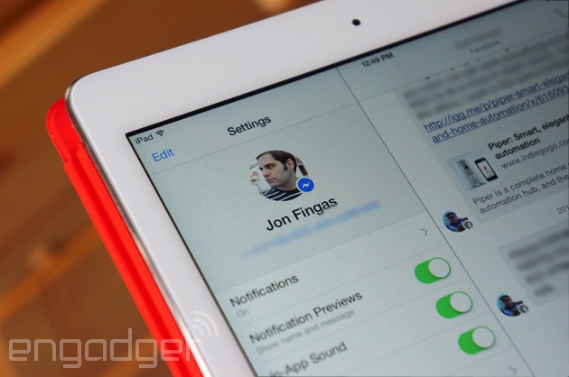 Facebook Messenger est enfin optimisée pour l'iPad