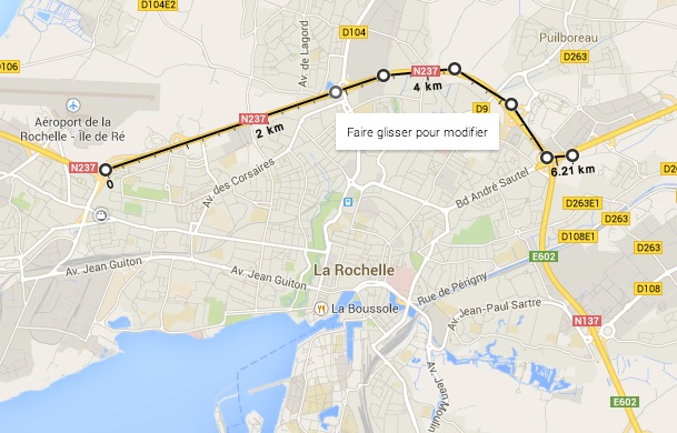 google maps offre un outil de calcul de distance a portee de main 2