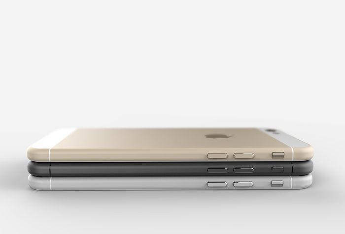 iPhone 6 : vue de côté