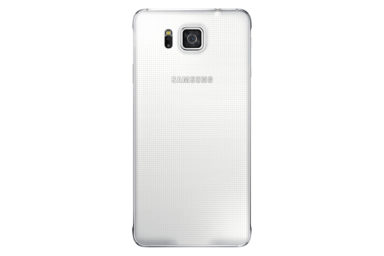 Samsung Galaxy Alpha : vue de dos 04 SM G850F 002 white