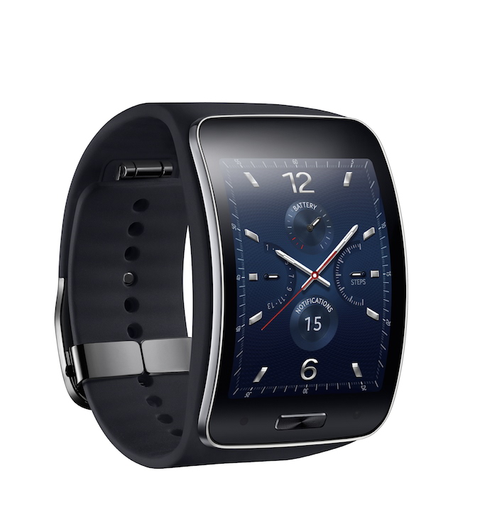 Samsung Gear S : un écran incurvé et une connectivité 3G 53 Samsung Gear S Blue Black 3