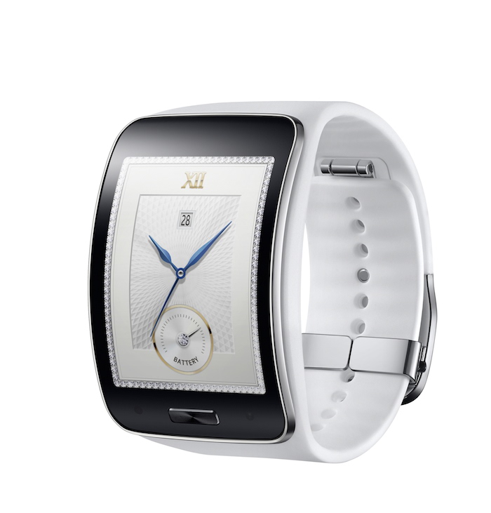 Samsung Gear S : un écran incurvé et une connectivité 3G 56 Samsung Gear S Pure White 2
