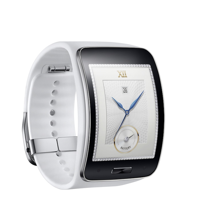 Samsung Gear S : un écran incurvé et une connectivité 3G 57 Samsung Gear S Pure White 3