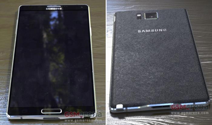 Galaxy Note 4 : la phablette équipée d'une coque à ultrasons ?