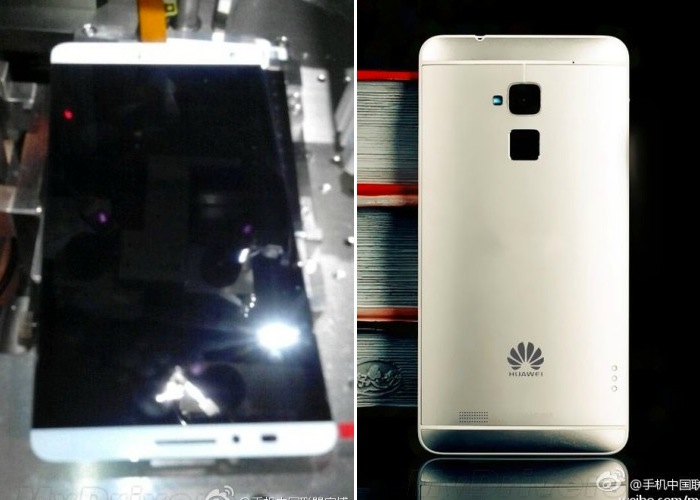 Huawei Ascend D3 : vue de face/dos