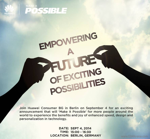 Huawei Ascend Mate 3 : une annonce au début de l'IFA 2014