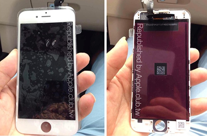 iPhone 6 : vue de face/dos - 1