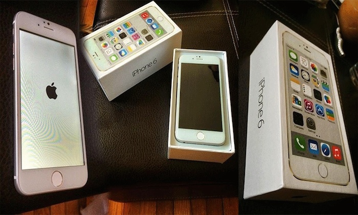 iPhone 6 : un cliché de l'emballage du smartphone