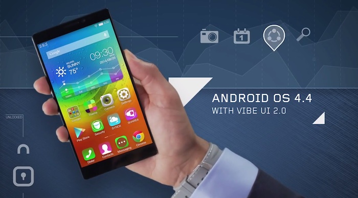 Lenovo Vibe Z2 Pro : Android 4.4 KitKat embarqué