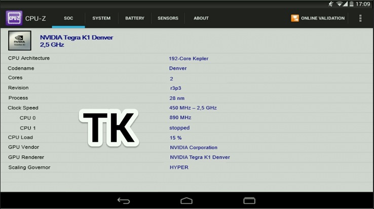 Nexus 9 : le premier benchmark révèle des spécifications bétons Nexus 9 : le premier benchmark révèle des spécifications bétons