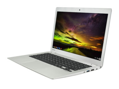 Toshiba Chromebook 2 CB30 B full product with wallpaper 03