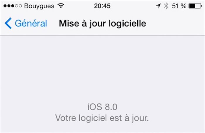 Comment restaurer votre iPhone à iOS 8.0