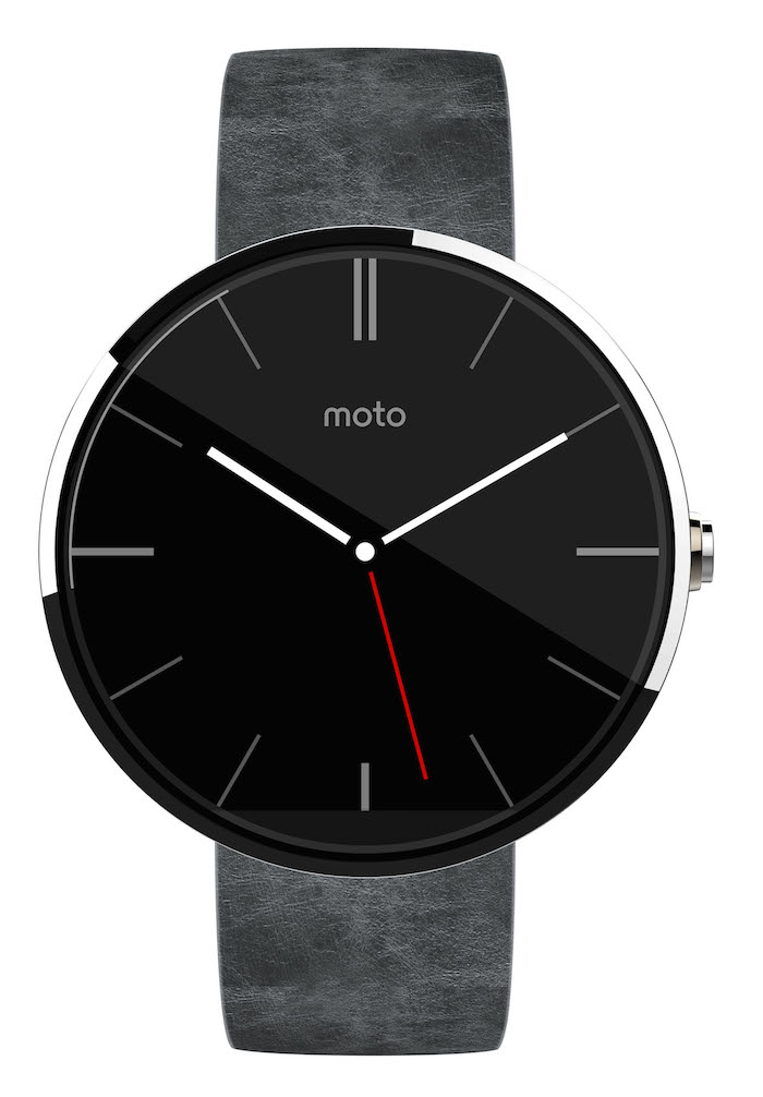 moto 360 front gray