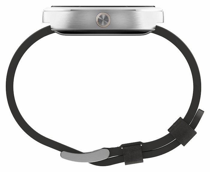 moto 360 side view gray