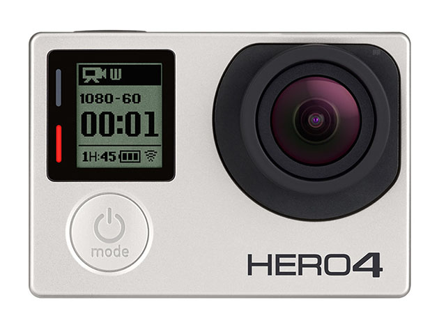 GoPro Hero4 : un écran tactile et un meilleur enregistrement 4K 69 silverfront