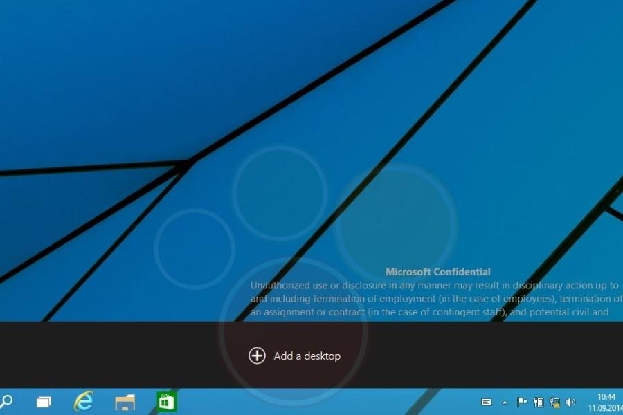Windows 9 - ajout bureau virtuel