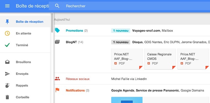 Google Inbox : prise en main et test de la nouvelle messagerie Google Inbox : prise en main et test de la nouvelle messagerie